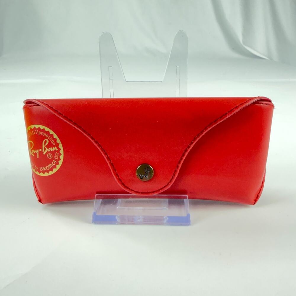 RAY-BAN Red Case Only– Faux Leather, Luxottica Rayban